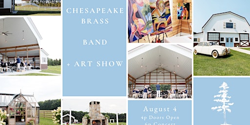 Immagine principale di Chesapeake Brass Band + Art Show 