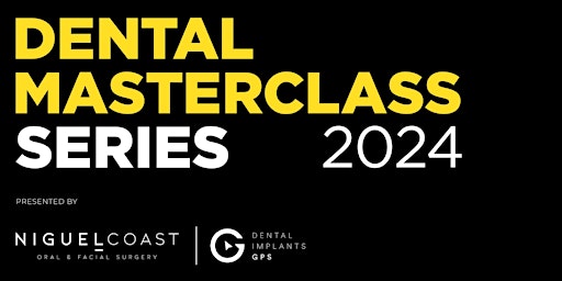 Imagem principal do evento 2024 Dental Masterclass Series