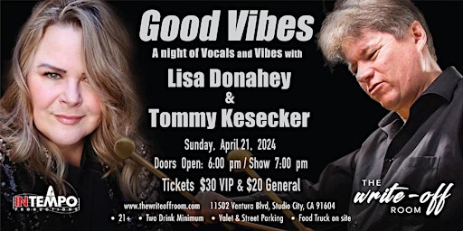 Immagine principale di GOOD VIBES - LISA DONAHEY & TOMMY KESECKER 