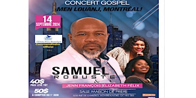 CONCERT GOSPEL - MEN LOUANJ, MONTRÉA`L! primary image