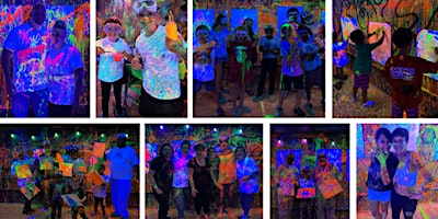 Imagem principal do evento Glow Splatter Paint Party