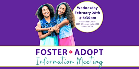 Imagen principal de Foster Care & Adoption Information Meeting