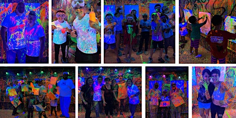 Glow Splatter Paint Party primary image