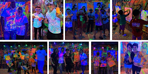 Imagem principal do evento Glow Splatter Paint Party