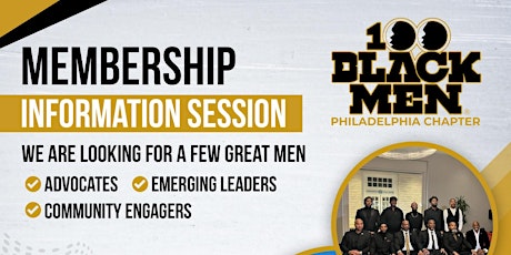 100 Black Men of Philadelphia Membership Information Session