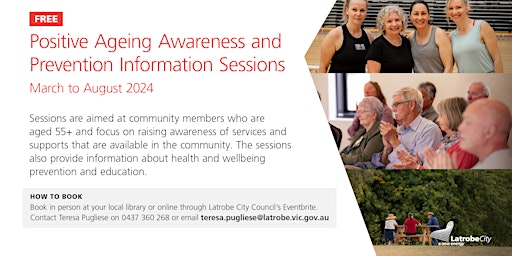 Imagem principal do evento Positive Ageing Awareness and Prevention Information Session
