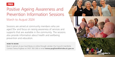 Imagem principal de Positive Ageing Awareness and Prevention Information Session