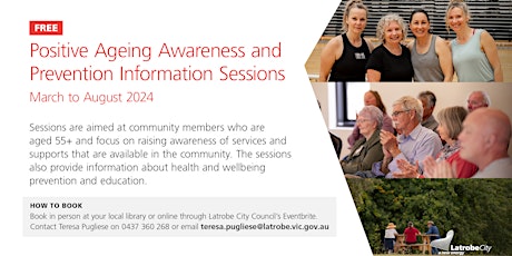 Imagem principal de Positive Ageing Awareness and Prevention Information Session