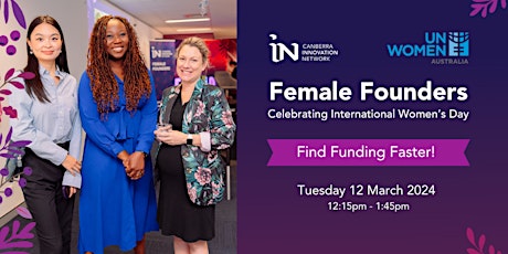 Hauptbild für Female Founders - International Women's Day Celebration