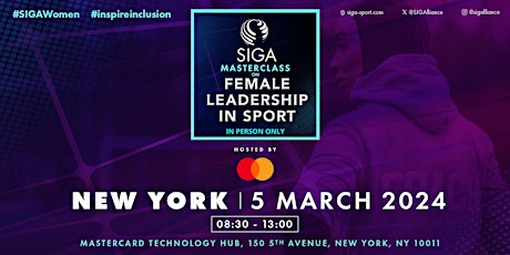 Primaire afbeelding van Masterclass on Female Leadership in Sport