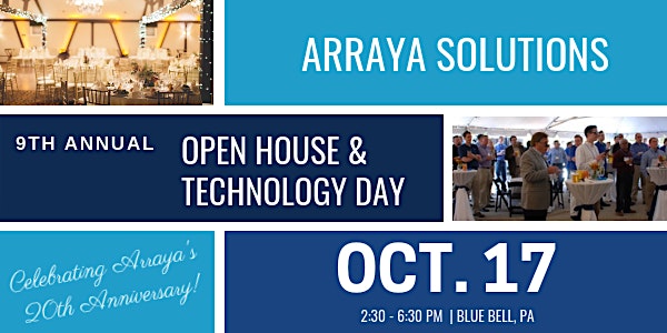 Arraya Solutions 20th Anniversary Open House