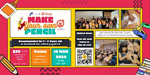 Make Your Own Pencil X Inzy from AIA Singapore primary image