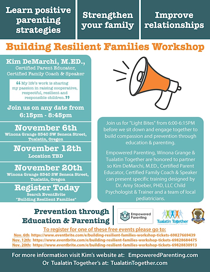 Building Resilient Families Workshop image