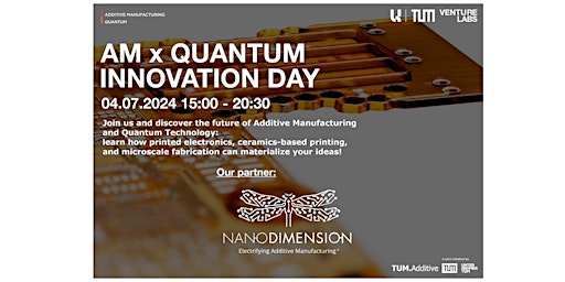 Imagem principal do evento AM x Quantum Innovation Day