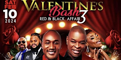 Imagem principal do evento Valentine’s Bash 3 Red & Black Affair