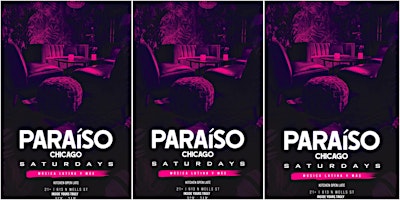 Latin Saturdays @ Paraiso Chicago (inside Yours Truly - River North) primary image