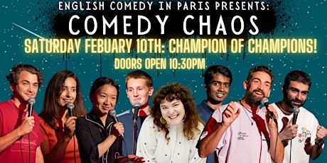 Immagine principale di English Comedy in Paris: Comedy Chaos 