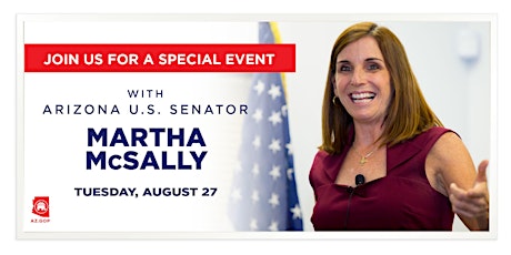 Meet and Greet with Senator Martha McSally primary image