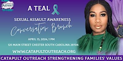 Imagem principal do evento A Teal Sexual Assault  Awareness Brunch