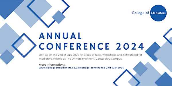 College of Mediators' Annual Conference 2024