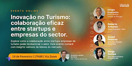 Imagen principal de Inovação no Turismo: colaboração eficaz entre startups e empresas do sector