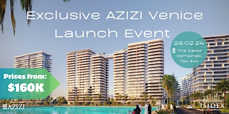 Hauptbild für Dubai Real Estate Launch Event Tel Aviv