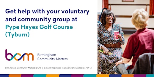 Primaire afbeelding van Get help with your community group at Pype Hayes  Golf Course & Gym