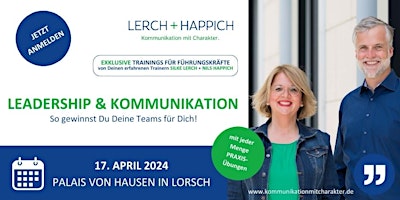 Leadership & Kommunikation: So gewinnst Du Deine Teams für Dich! primary image