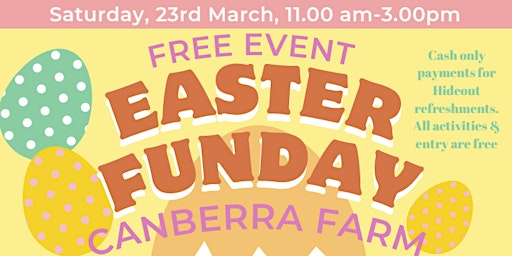 Imagem principal do evento Easter Fun day at Canberra Farm