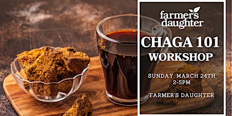 Chaga 101 Workshop - $75 BOOK ON OUR WEBSITE