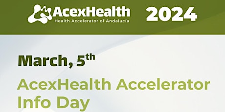 Imagem principal do evento AcexHealth Accelerator Info Day