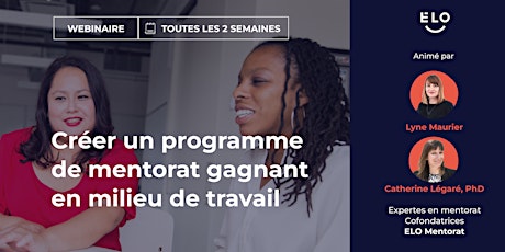 Comment créer un programme de mentorat gagnant en milieu de travail