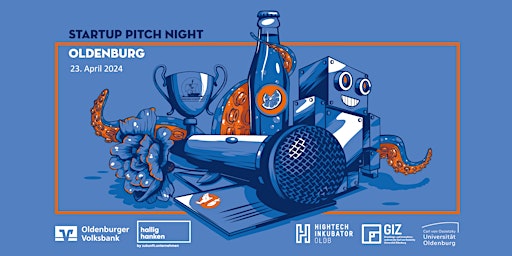Immagine principale di Startup Pitch Night Oldenburg 2024 