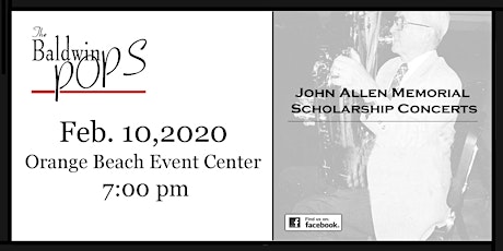 The Baldwin Pops John Allen Memorial Scholarship Concert primary image