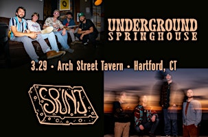 Imagem principal do evento Underground Springhouse & Spunj at Arch Street Tavern