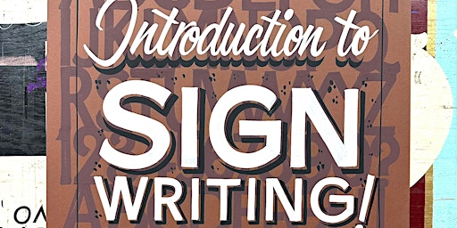 Primaire afbeelding van Introduction to Sign Writing Workshops