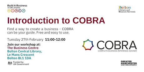 An Introduction to Cobra - The FREE Business Database - How to get started primary image