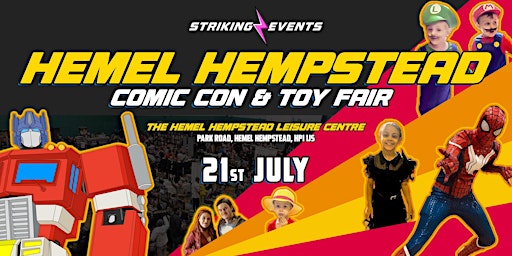 Primaire afbeelding van Hemel Hempstead Comic Con & Toy Fair
