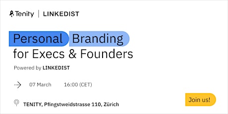 Personal Branding for Execs & Founders (with Linkedist) primary image