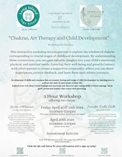 “Chakras, Art Therapy and Child Development” A Workshop for Parents