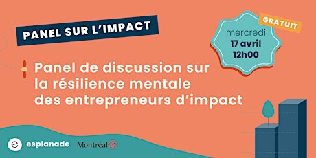 Panel de discussion sur la résilience mentale des entrepreneurs d'impact