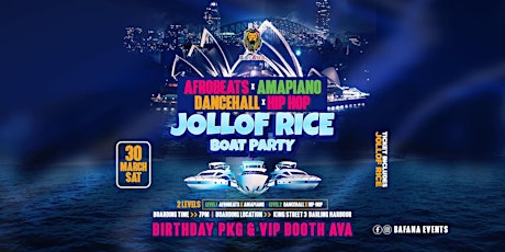 The Biggest AFROBEATS - AMAPIANO - DANCEHALL & HIP HOP Boat Party! primary image