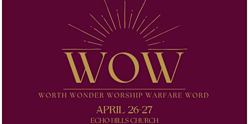 Primaire afbeelding van WOW Conference Registration