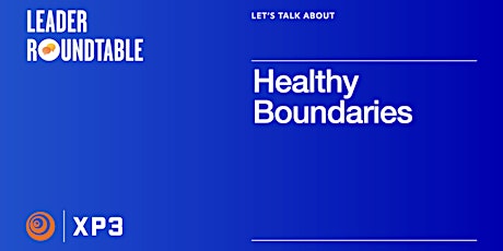 Let's Talk About Developing Healthy Boundaries primary image