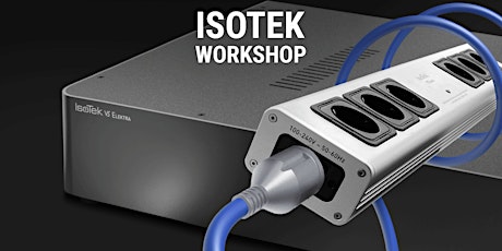 Hauptbild für IsoTek Workshop: perfekter Klang durch sauberen Strom mit Armin Kern