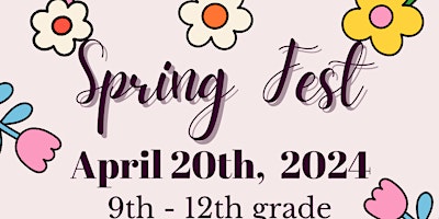 Primaire afbeelding van High School Spring Fest