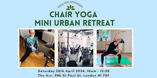 Imagem principal do evento Chair Yoga Mini Urban Retreat