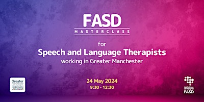 Imagem principal do evento FASD Masterclass for Greater Manchester Speech and Language Therapists