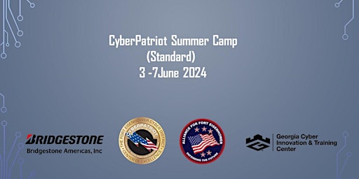 Imagem principal do evento CyberPatriot Summer Camp 2024 (Standard)
