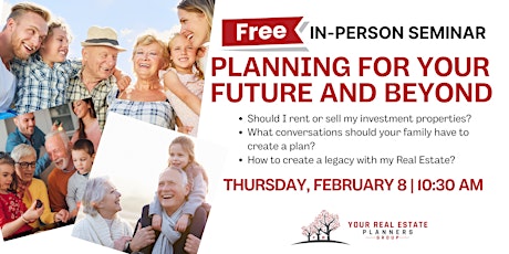 Planning For Your Future and Beyond (LUNCH AND LEARN) primary image